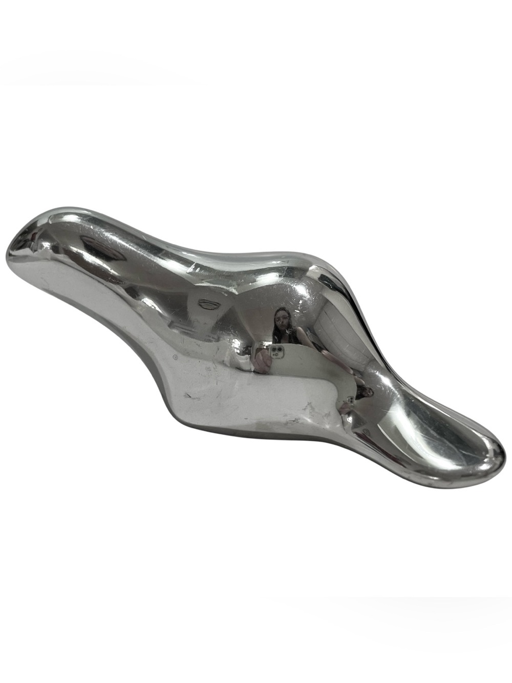 Vintage 1980s Signed Stiefel Hoselton Canada Handmade Polished Aluminum Beaver